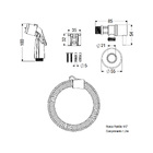 Ducha Higiênica Censi Luxo Com Registro Cromada