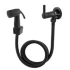 Ducha Higiênica Chuveirinho Intima Banheiro 120 Cm Preta C72