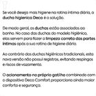 Ducha Higienica Com Der. Deca Universal Bl Mt 1948.bl.act.mt