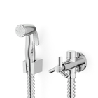 Ducha Higiênica com Derivação 1,2m Cromada Metal One Celite