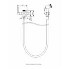 Ducha Higiênica Com Derivação (dn15) - Preto Fosco - Color Ma