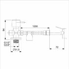 Ducha Higiênica Com Derivação Basic Celite Gold Matte