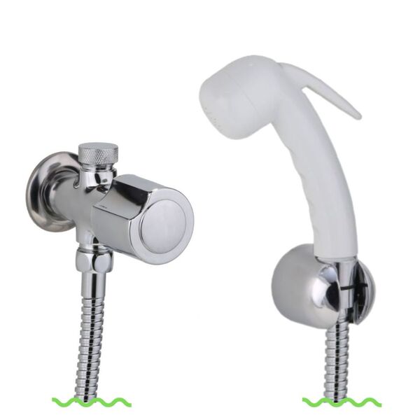 Ducha Higiênica Com Derivação Gatilho Abs Branco Rieti