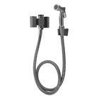 Ducha Higiênica Com Derivação Horus Grafite Liso Fani