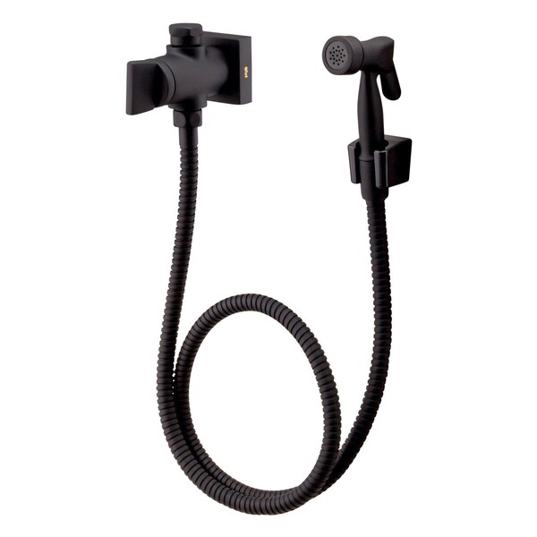 Ducha Higiênica Com Derivação Prima Preto Fosco Fani