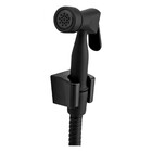 Ducha Higiênica Com Derivação Retta Preto Fosco Fani