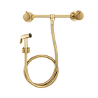 Ducha Higiênica Com Misturador Externo 1/4 De Volta Dourado C