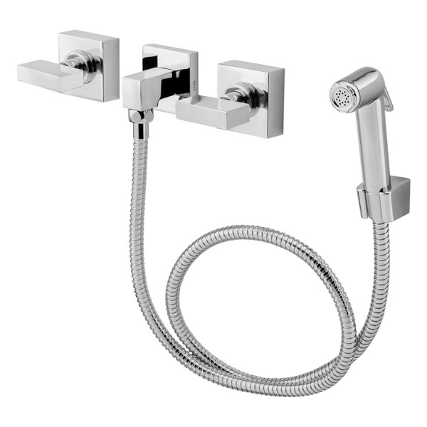 Ducha Higiênica Com Misturador Horus Cromado Fani