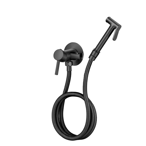 Ducha Higiênica Com Registro Monocomando (dore Preta)