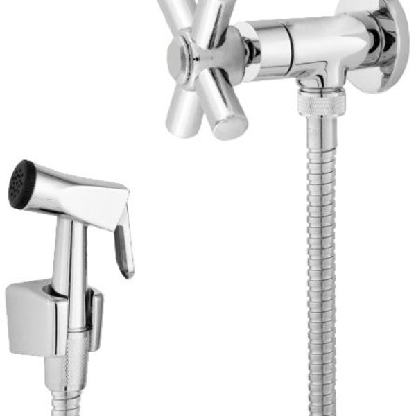 Ducha Higiênica Completa Com Registro 1/4 Volta E Ducha De Mã