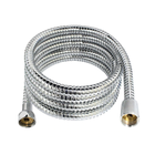 Ducha Higiênica Completa Quadrado Cromada Luxo