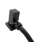 Ducha Higiênica Completa Quadrado Preto Fosco Black Edition