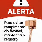 Ducha Higienica Completo Samer Metais Preto Fosco