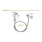 Ducha Higiênica Cromada Del Metais