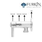 Ducha Higiênica Cromado ¼ De Volta C/ Gatilho Abs