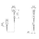 Ducha Higiênica Docol Luxo 57943 Ouro Polido