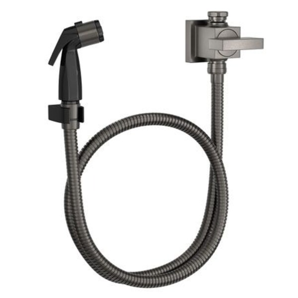 Ducha Higiênica Dream Com Registro Dark Antracite Deca