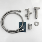 Ducha Higienica Escovada Inox 304 Registro Com Derivação Mang