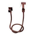 Ducha Higiênica Gatilho Alavanca Quadrada Rosê Gold 7801