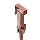 Ducha Higiênica Gatilho Alavanca Quadrada Rosê Gold 7801