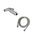 Ducha Higienica Inox 304 Escovada Banheiro Chuveirinho 1/4 Vo