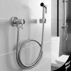 Ducha Higiênica íntima Chuveirinho Banheiro Completa 100% Met