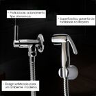 Ducha Higienica Kimetais 1050 C01 C/registro 1/4 Volta Alfa