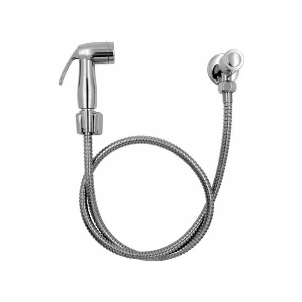 Ducha Higiênica Luxo Abs Cromada Acionamento 1/4 D Volta