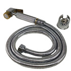 Ducha Higienica Luxo De Mao Suporte Intimo  Chuveirinho Metal