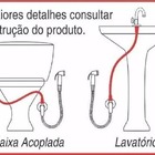 Ducha Higiênica Luxo Metal Cromada Com Derivação