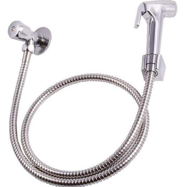 Ducha Higiênica Mega Em Metal C25 1.20m Completa