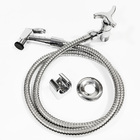 Ducha Higiênica Metal 1/4 De Volta C57 Gatilho Metal Cromado