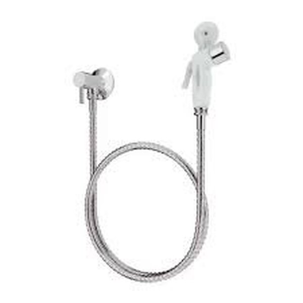 Ducha Higiênica Metal Cromado Acionamento 1/4 De Volta Acabam