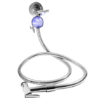 Ducha Higiênica Metal Cromado Registro Luxo 1/4 Volta Del Met