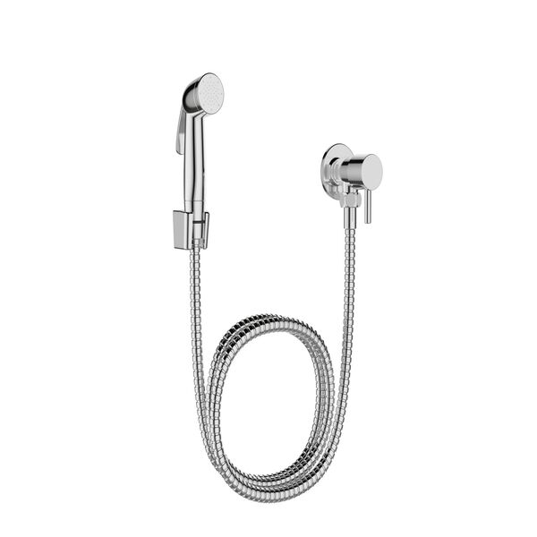 Ducha Higiênica Metal por Interruptor 1,2m Econobanho Alavanca EB-98042-CR Jiwi