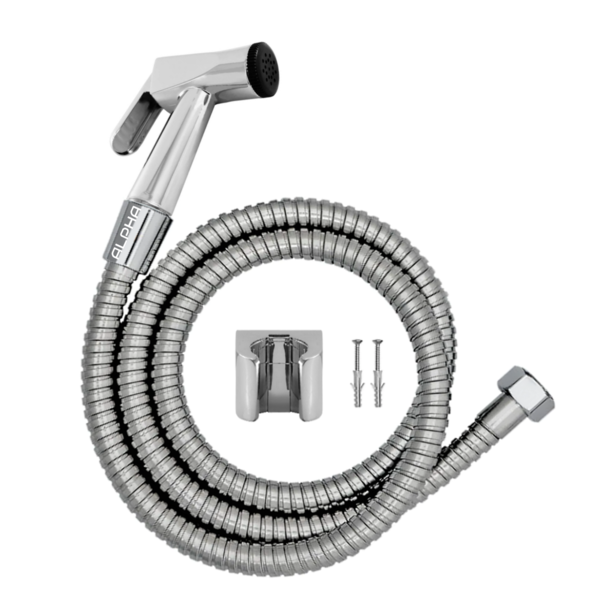 Ducha Higiênica Metal Gatilho Mangueira 1,20 Mt Sem Registro