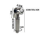 Ducha Higienica Metal Luxo Banheiro Chuveirinho Intimo Suport