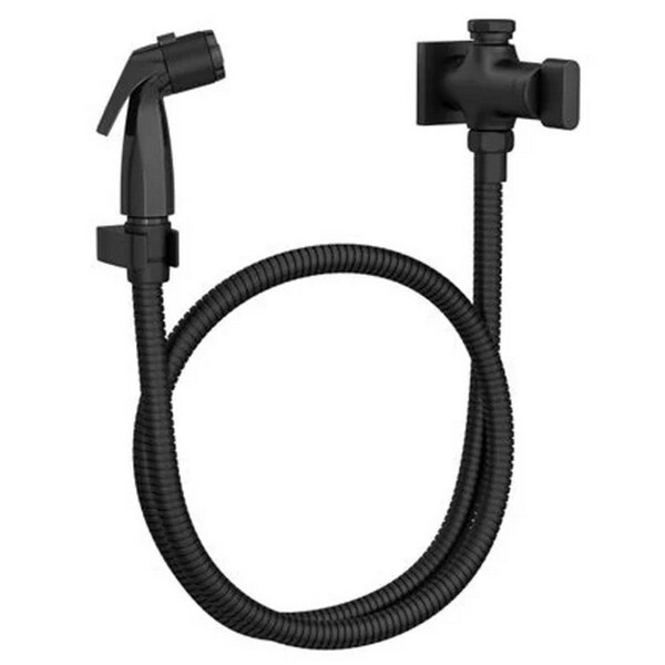 Ducha Higiênica Polo Com Registro Black Matte Deca