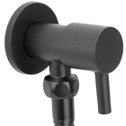 Ducha Higiênica Preto/black Banheiro Completa Metal 1/4v.