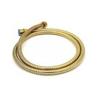 Ducha Higiênica Quadrada 1,2 Metros Metal Dourada