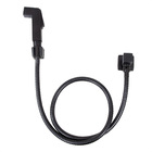 Ducha Higiênica Quadrada Com Registro Em Metal Black Matte