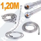 Ducha Higiênica Quadrada Completa Registro 1/4 Volta Quadrado