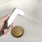 Ducha Higiênica Quadrada Metal Cromada Deluxe 1/4