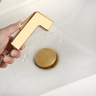 Ducha Higiênica Quadrada Metal Rose Deluxe 1/4