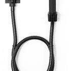 Ducha Higiênica Quadrada Samer Metais Black