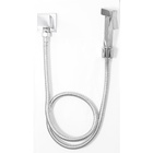 Ducha Higiênica Quadrada Samer Metais Cromada 1/4 De Volta  T