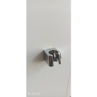 Ducha Higiênica Quadrada Samer Metais Cromada 1/4 De Volta  T