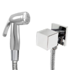 Ducha Higiênica Quadrado Abs Cromada 1/4 Volta Cor: Cromado