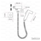 Ducha Higiênica Rose Belcca - Dh001-rs