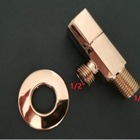 Ducha Higiênica Rose Gold Luxo Completa Banheiro Lavabo 1,5